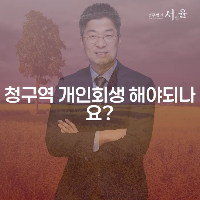 청구역 개인회생 해야되나요?