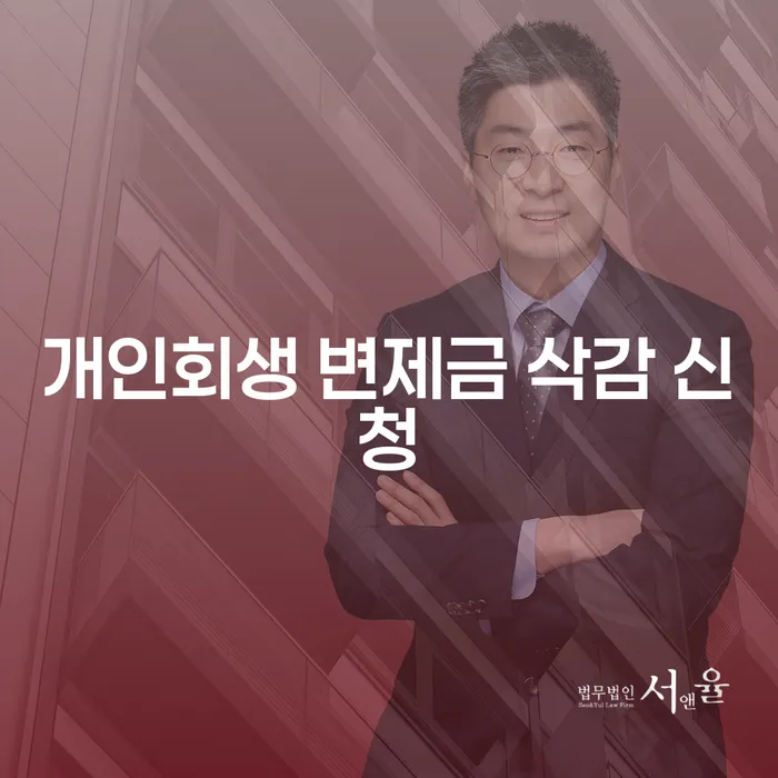 개인회생 변제금 삭감 신청, 어떻게 하면 될까요?