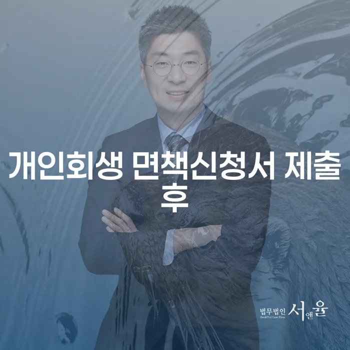 개인회생 면책신청서 제출 후, 어떻게 해야 할까요?